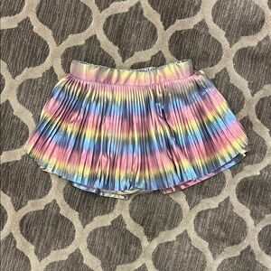 MIA Multicolor Pleated Kids Skirt